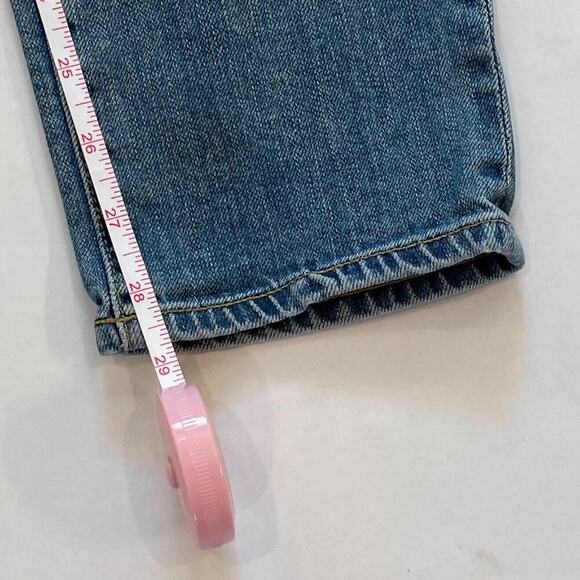 J. Crew Toothpick Jeans Mid to Low Rise, Medium Rinse/Wash, Distressed, 28 - Picture 12 of 16